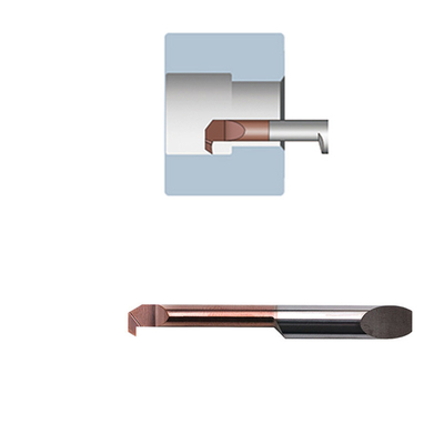 MBXR coupeuse de perçage inverse pour les trous intérieurs en métal Perçage arrière sur les mini-outils de tourne-disque CNC