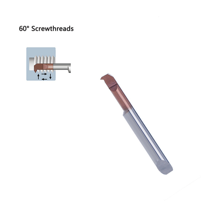 Production d'outils personnalisés MTHR A60 Outils de forage au carbure pour tour CNC