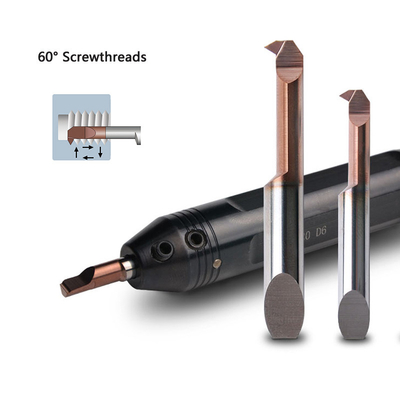 Production d'outils personnalisés MTHR A60 Outils de forage au carbure pour tour CNC