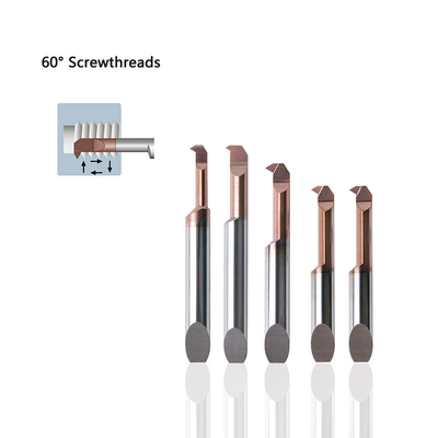 Production d'outils personnalisés MTHR A60 Outils de forage au carbure pour tour CNC