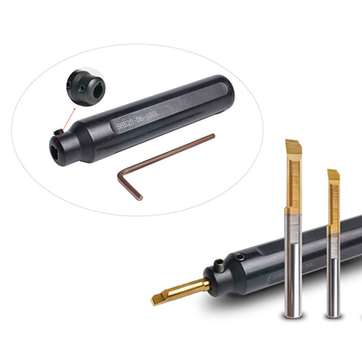 SHB Porteur d'outil / barre stable pour outils de forage au carbure avec liquide de refroidissement interne et conception de sortie centrale