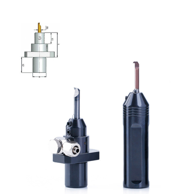 Outils de forage au carbure avec un support de précision de verrouillage SIM et une conception interne de liquide de refroidissement pour une durée de vie améliorée des outils