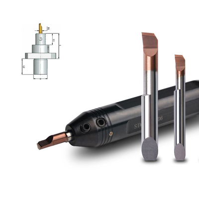 Outils de forage au carbure avec un support de précision de verrouillage SIM et une conception interne de liquide de refroidissement pour une durée de vie améliorée des outils
