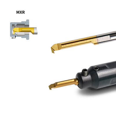 Outils de forage au carbure MXR avec une précision de plus de 0,005 mm pour un forage de haute précision