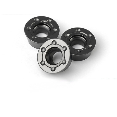 Inserts de fraisage au carbure durable à haute performance pour le fraisage à grande vitesse des métaux non ferreux sur les machines à tour CNC