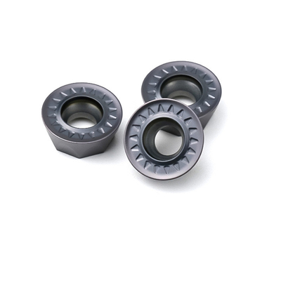 Inserts de fraisage au carbure durable à haute performance pour le fraisage à grande vitesse des métaux non ferreux sur les machines à tour CNC