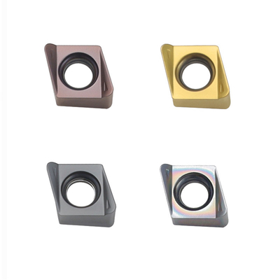 4NKT060308R Inserts de fraisage au carbure pour l'usinage CNC d'acier inoxydable et de matériaux non ferreux