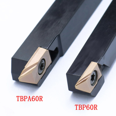 Plaquettes de tournage en carbure TBP60R personnalisables pour l'usinage de précision des métaux