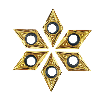 Plaquettes de tournage en carbure DCGT11T302-CL de haute précision pour l'usinage CNC et la finition de pièces métalliques