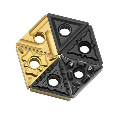 TNMG160404-43 Plaquettes de tournage en carbure avec brise-copeaux pour tours et opérations d'usinage CNC