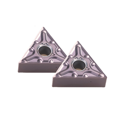 Plaquettes de tournage en carbure TNMG160408-MA de précision pour opérations de tournage extérieur sur machine-outil CNC