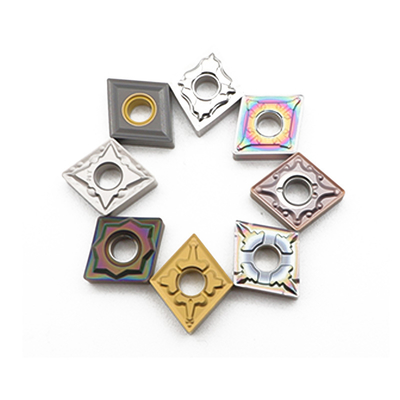 Plaquettes de tournage en carbure CNMG120404-EF indexables pour matériaux non ferreux