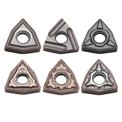WNMG080404R-ZC Inserts de tournage de carbure CNC utilisés dans l'usinage des aciers inoxydables, de la fonte, des alliages à haute température et des matériaux non ferreux