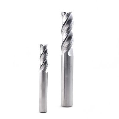 Fraise en bout carbure U-Groove pour aluminium 3 dents revêtement DLC